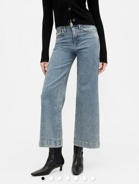 GAP Factory High-Rise Wide Leg Women's Jeans Sz 6